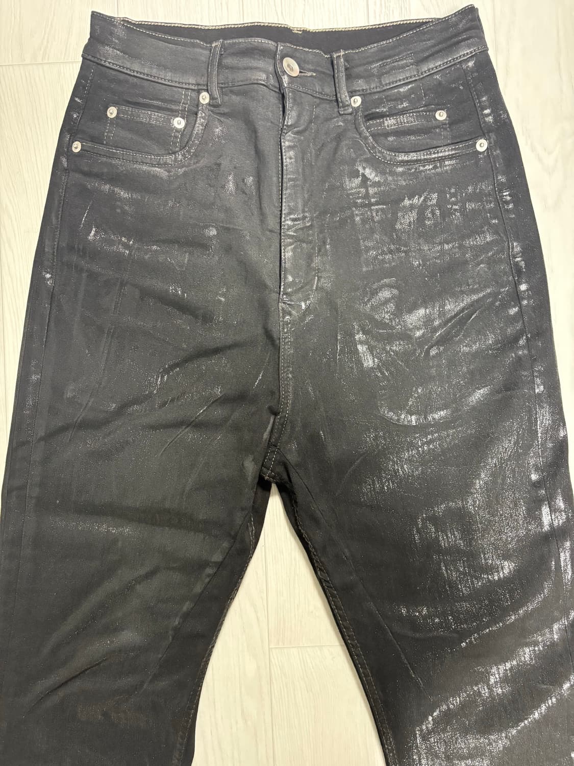 릭오웬스 왁스 볼란 부츠컷 sbf 상품이미지6