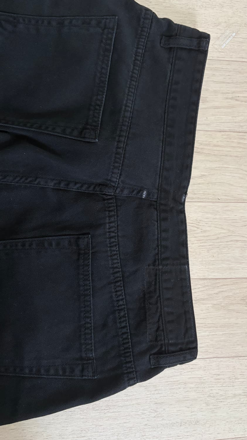 브라운야드 블랙 데님 팬츠 상품이미지3