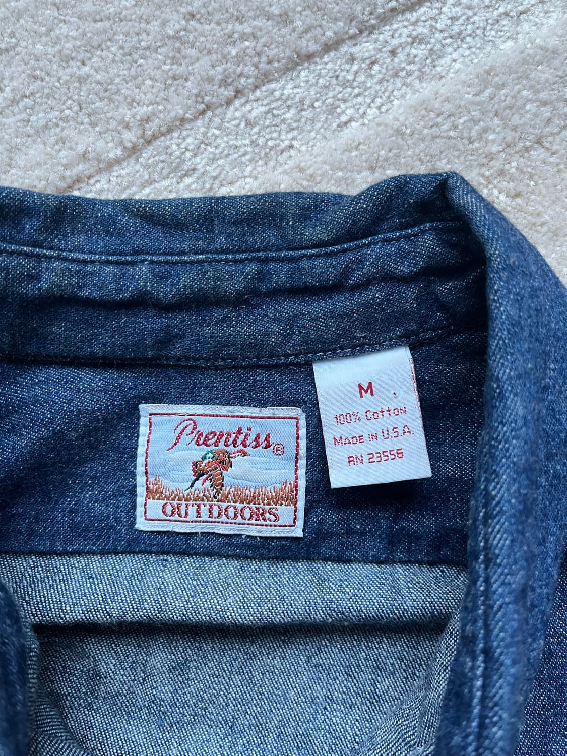 프랜티스 데님 자켓 Made in USA (105) 상품이미지7