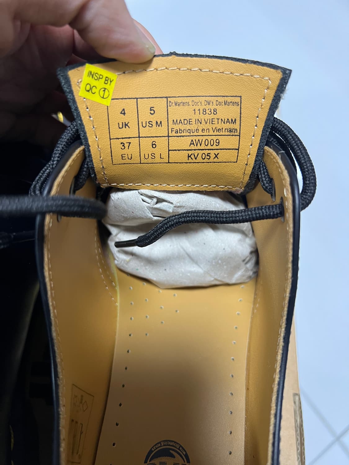 닥터마틴 1461 스무스 3홀 블랙 UK4 230~235 상품이미지7