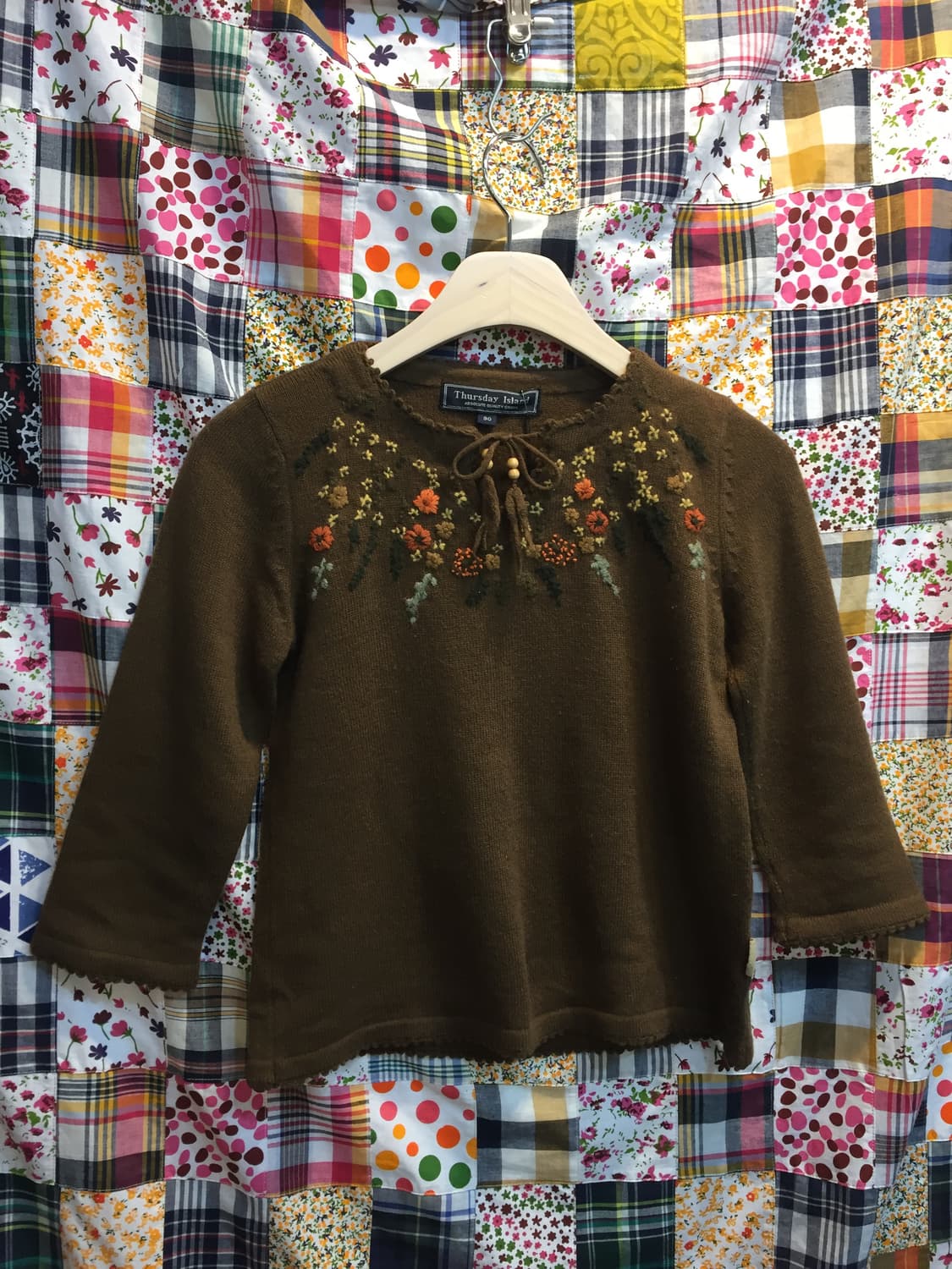 AXES FEMME 엑시즈팜 브라운 레이스 카라 코트 코디 🍩 상품이미지6