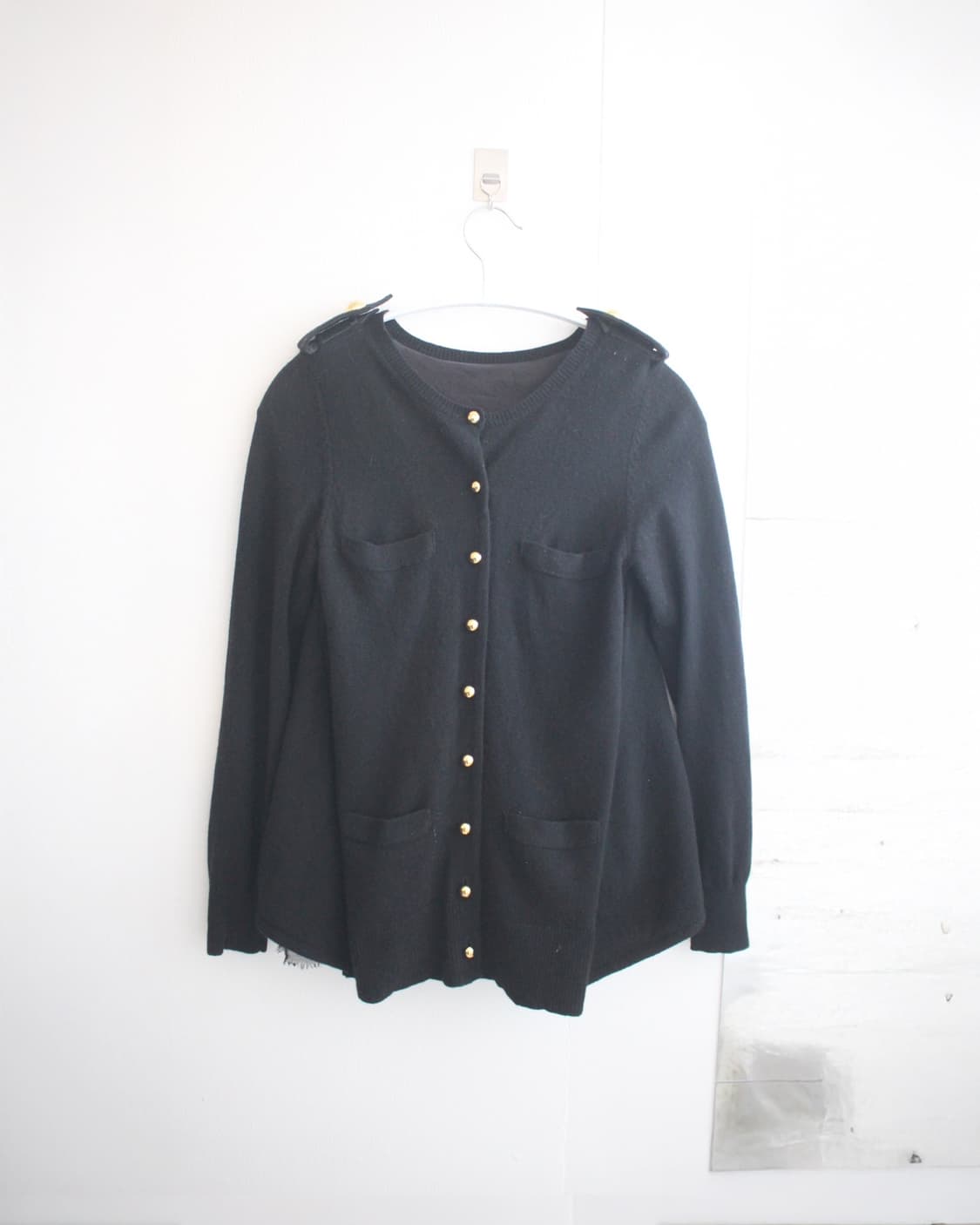 sacai back prill wool cardigan 상품이미지1