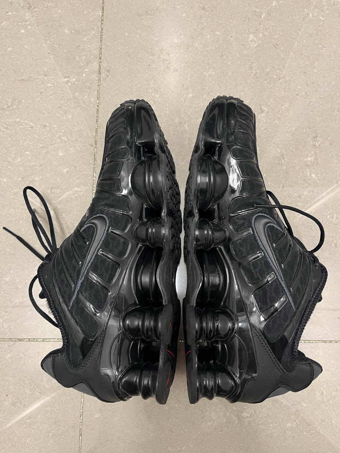 (W) 나이키 샥스 TL 블랙 앤 맥스 오렌지 275 상품이미지6