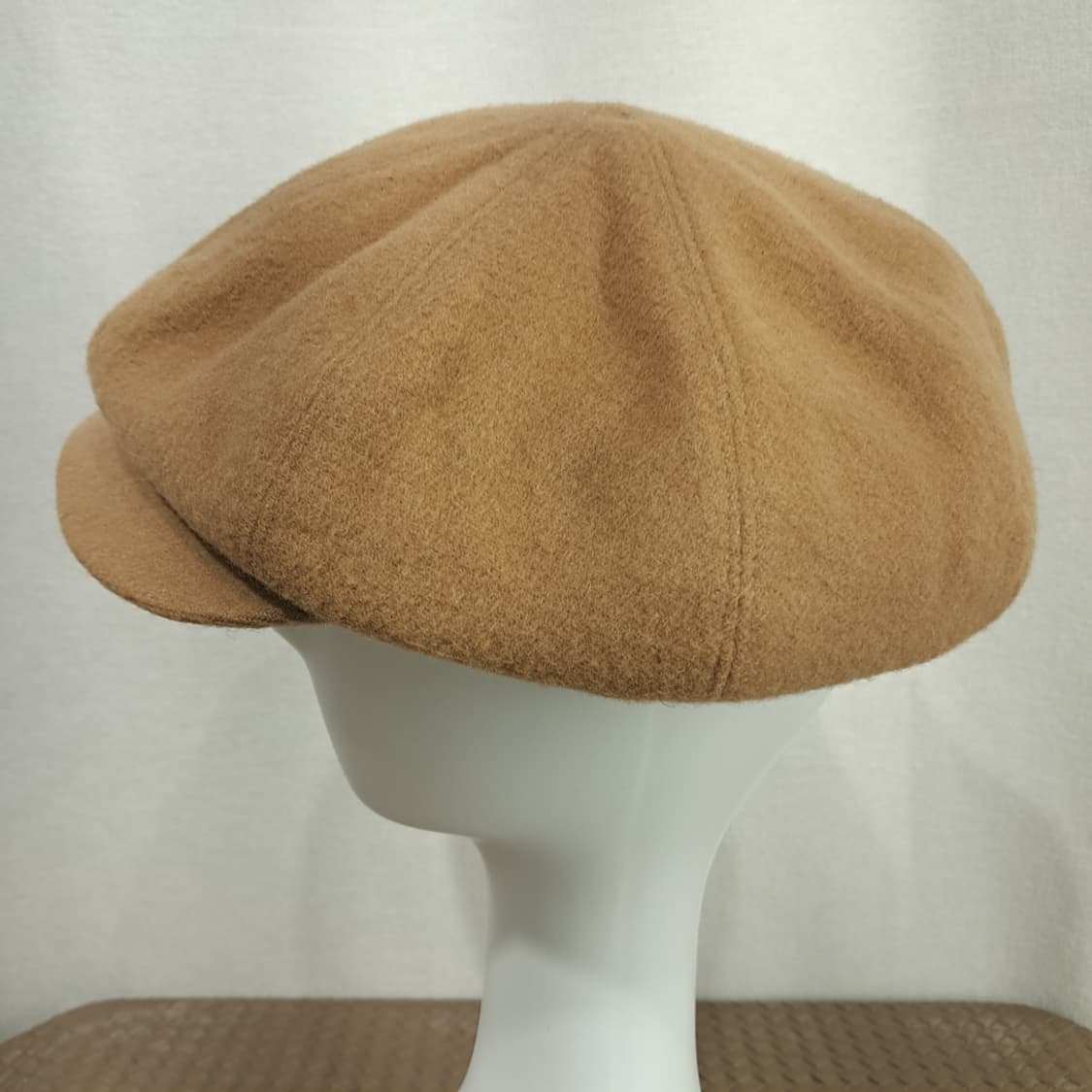 CL198 에르메스 캐시미어 자카드안감 카멜 뉴스보이캡 상품이미지3