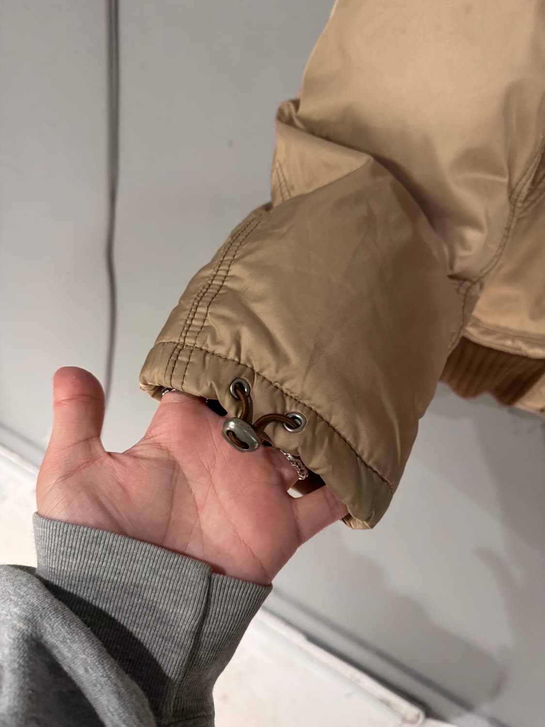 Opt Jeans 푸퍼 Ma-1 자켓  상품이미지4