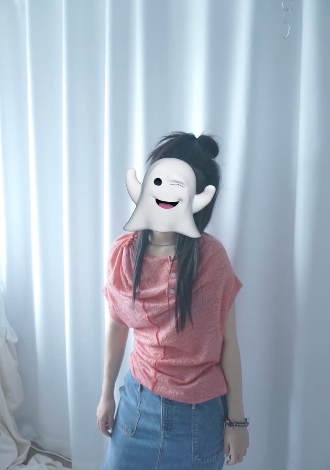 Junya Watanabae 비대칭 니트 탑 상품이미지2