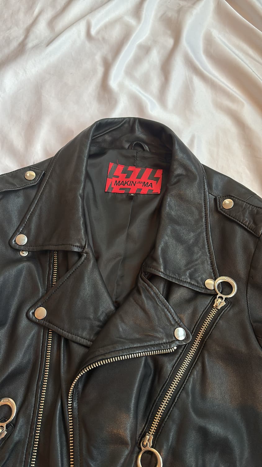 MAKIN JAN MA 09AW Bondage Leather Jacket 상품이미지6