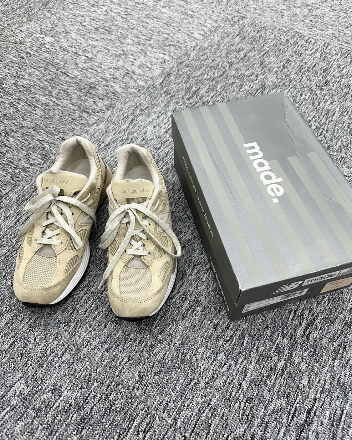 (270MM)뉴발란스 992 탄(박스포함)-M621 상품이미지1