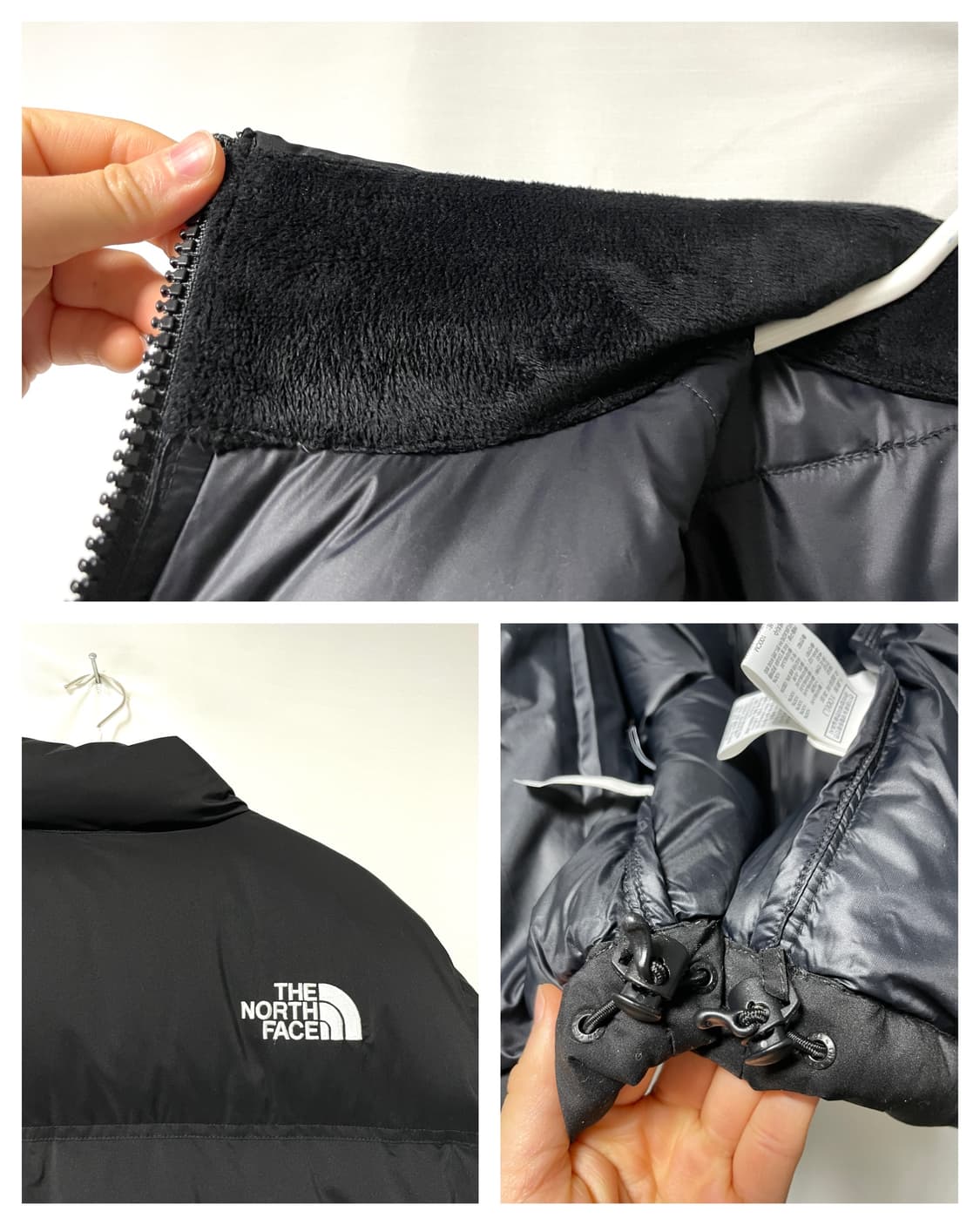 노스페이스 네오 눕시 에코 구스 다운 패딩 _ 블랙 L 100 상품이미지8