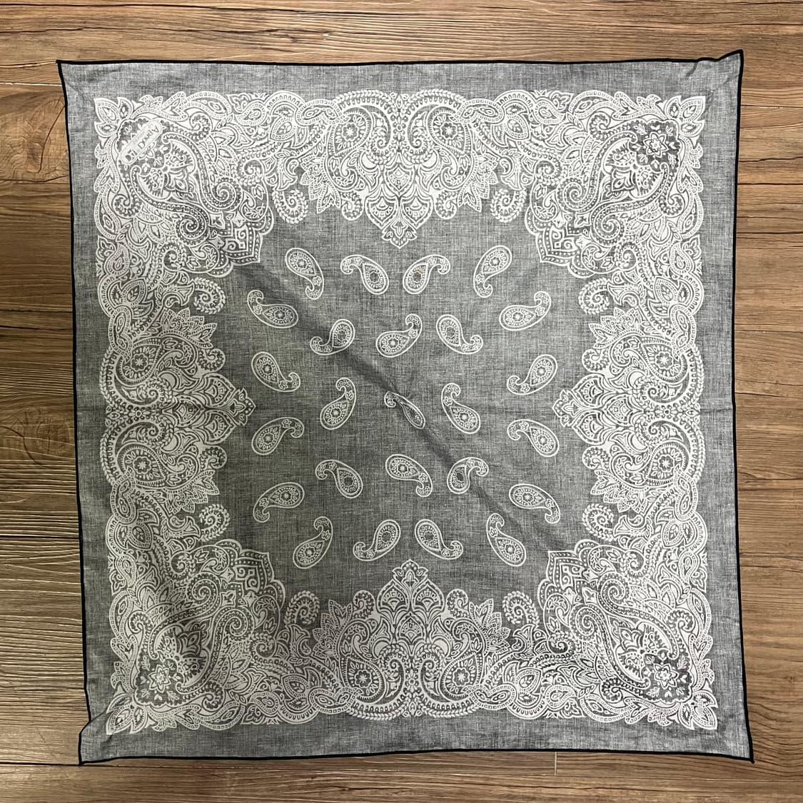 클래식 페이슬리 반다나/스카프(블랙) 상품이미지3