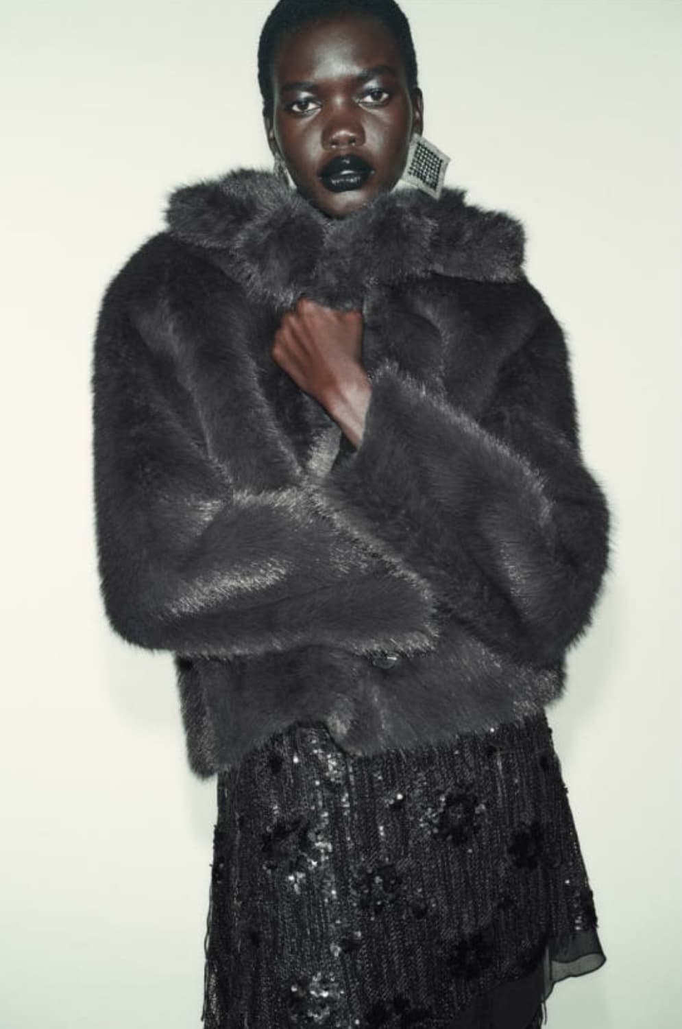 자라 리버시블 무스탕 6328/276 L 상품이미지1