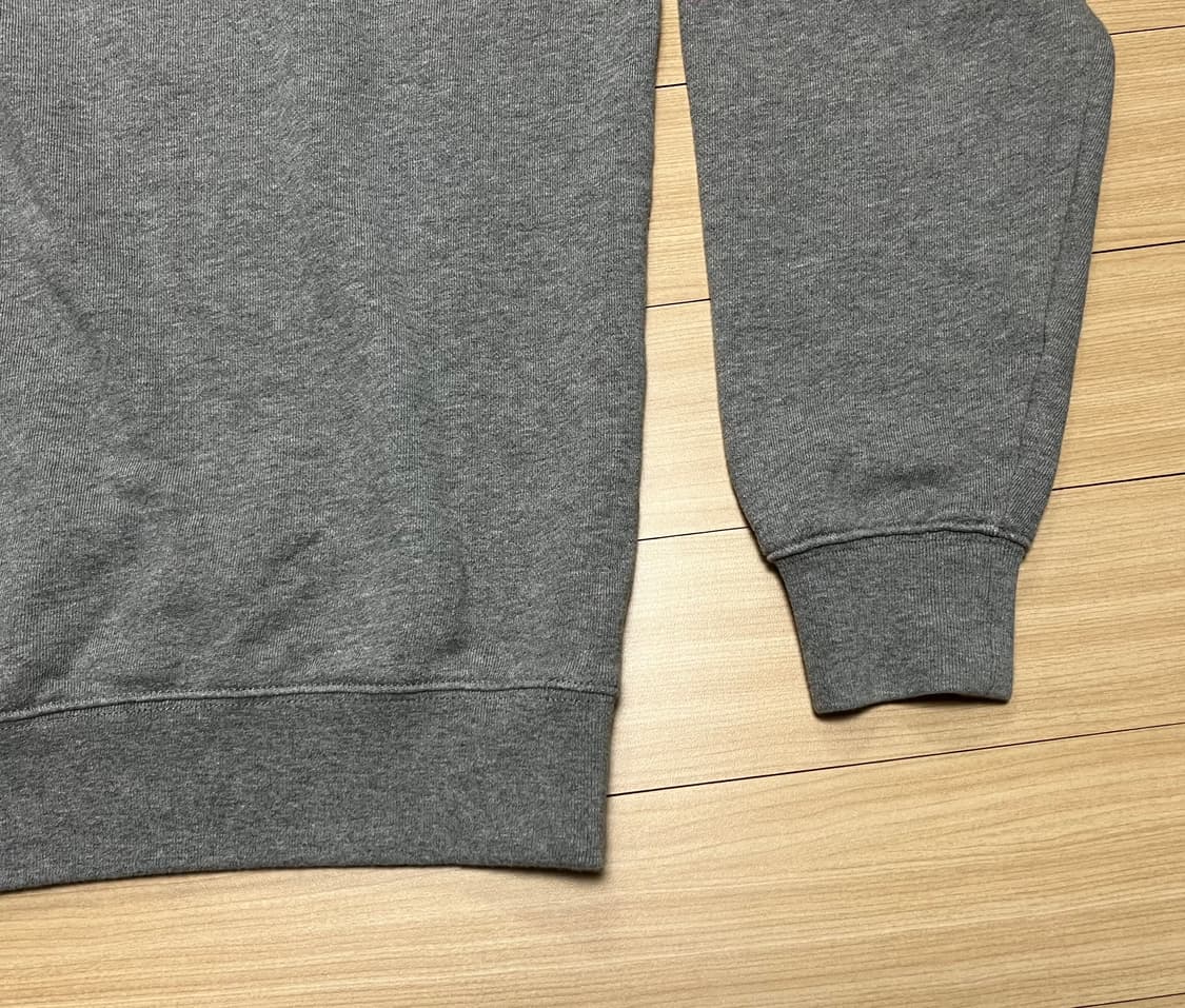 [M] 지오다노 프렌치 테리 하프집업 목넥 풀오버 그레이 상품이미지3