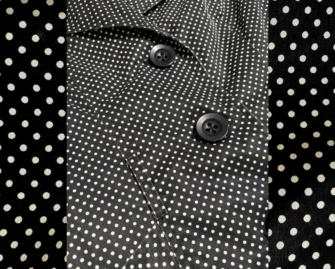 🖤 Vintage Polka Dot Tailored Coat 상품이미지4