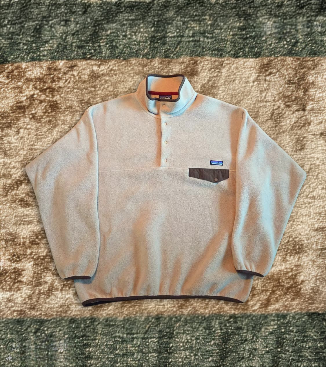 (XL/Rare)파타고니아 베이지 브라운 신칠라 플리스 후리스 상품이미지1