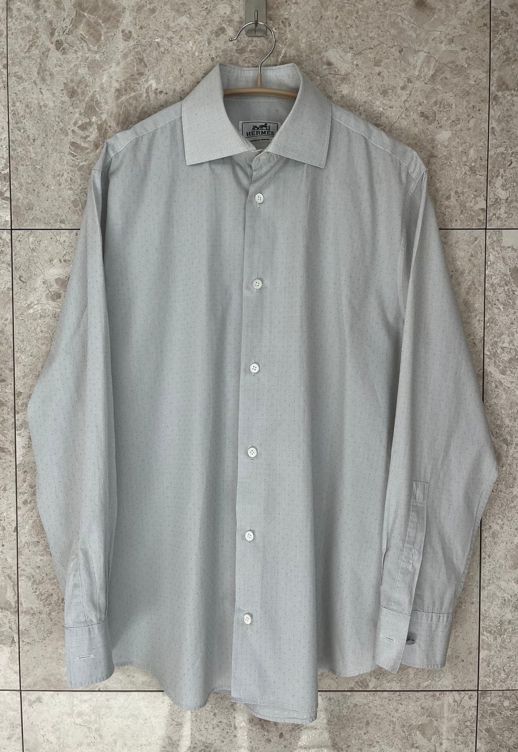 에르메스 남성 셔츠 15 1/2 (39) 95사이즈 정품 상품이미지1