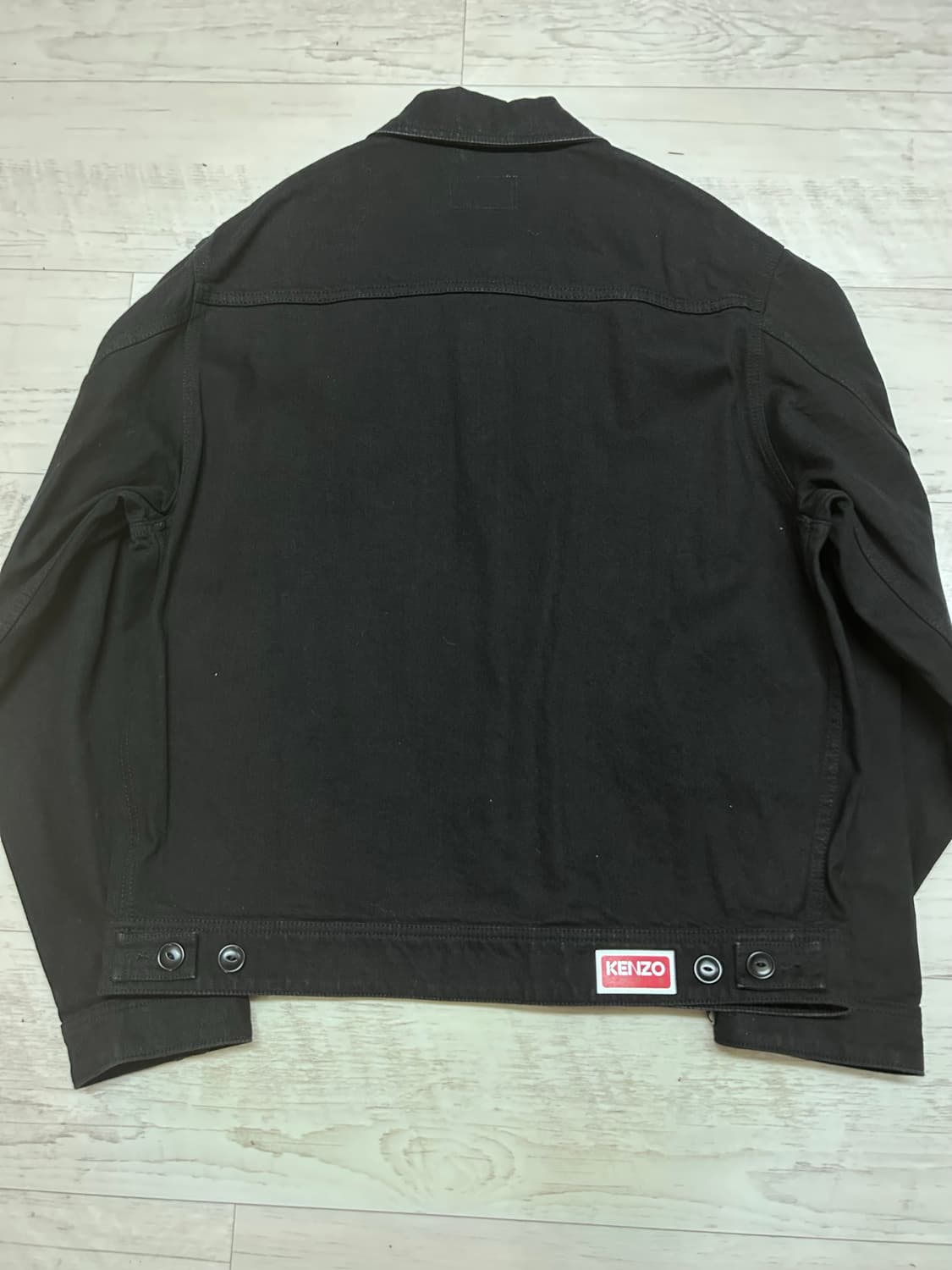 Kenzo 겐조 Lee 91B 복각 블랙 데님 자켓 M 상품이미지2
