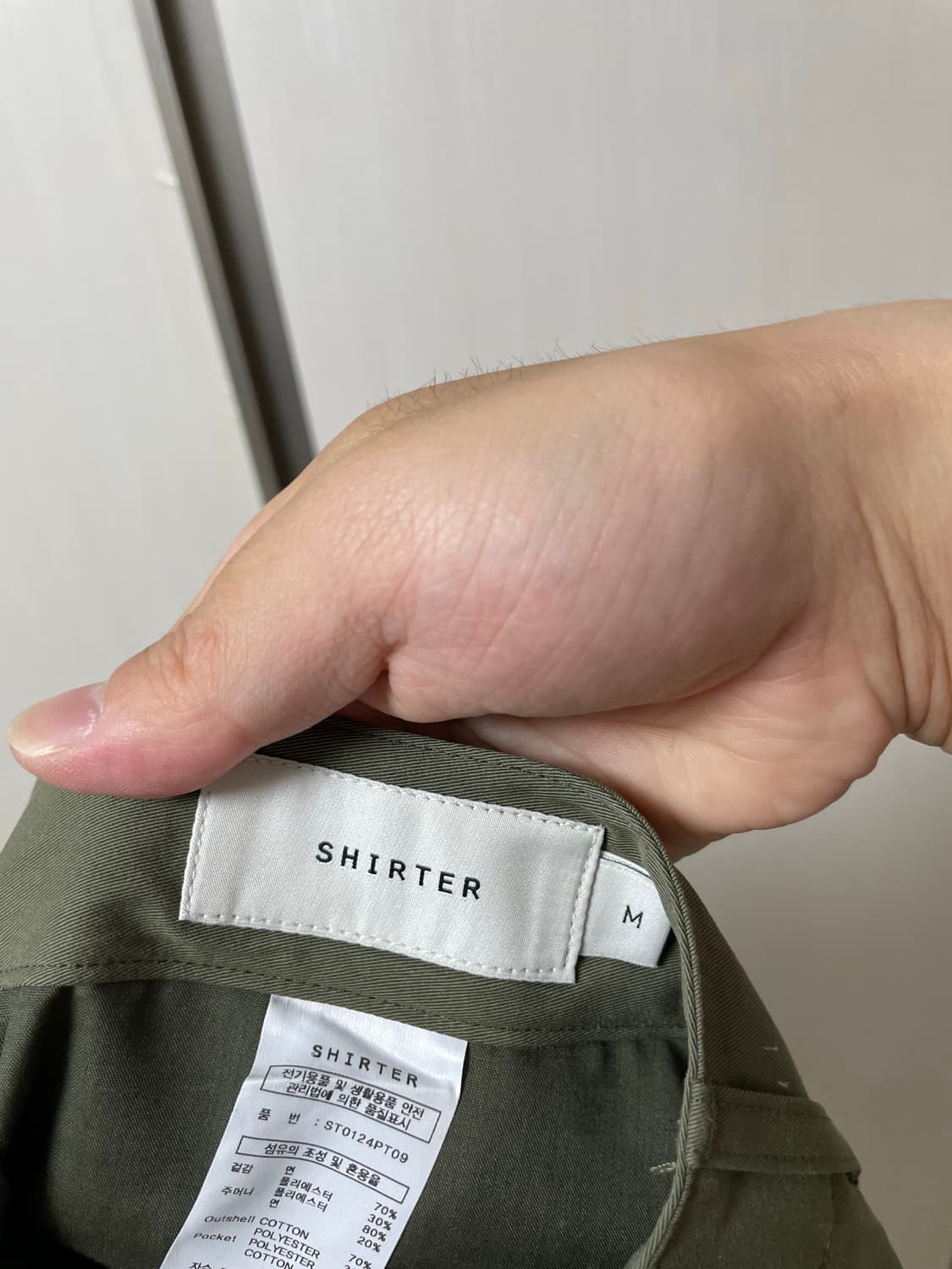 셔터 카고팬츠 Dawson Cargo Pants 카키색상 M사이즈 상품이미지4