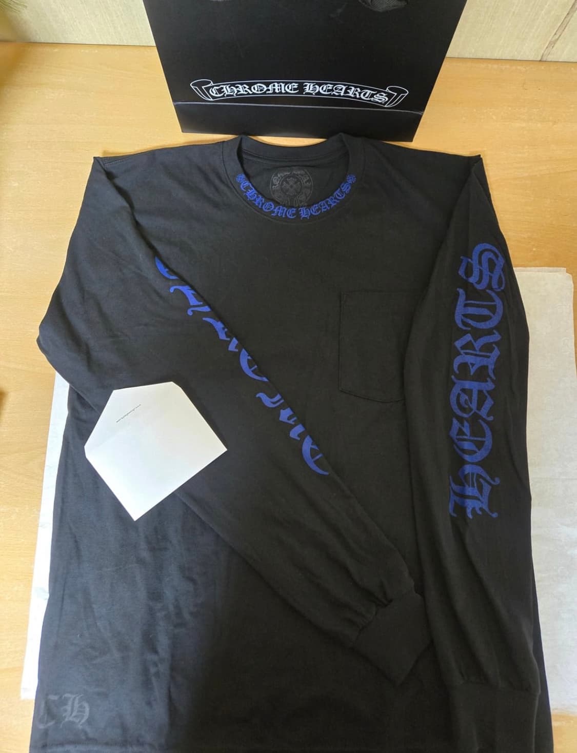 크롬하츠 스크립트 롱슬리브 상품이미지2