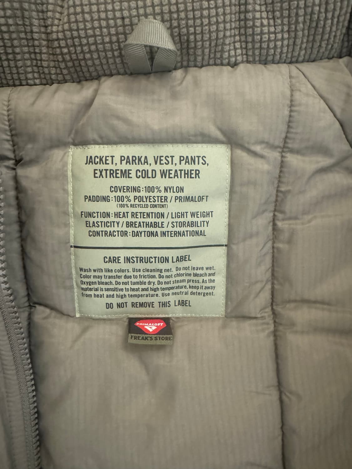 Freak’s Store 프리마로프트 Level7 자켓 L 상품이미지3