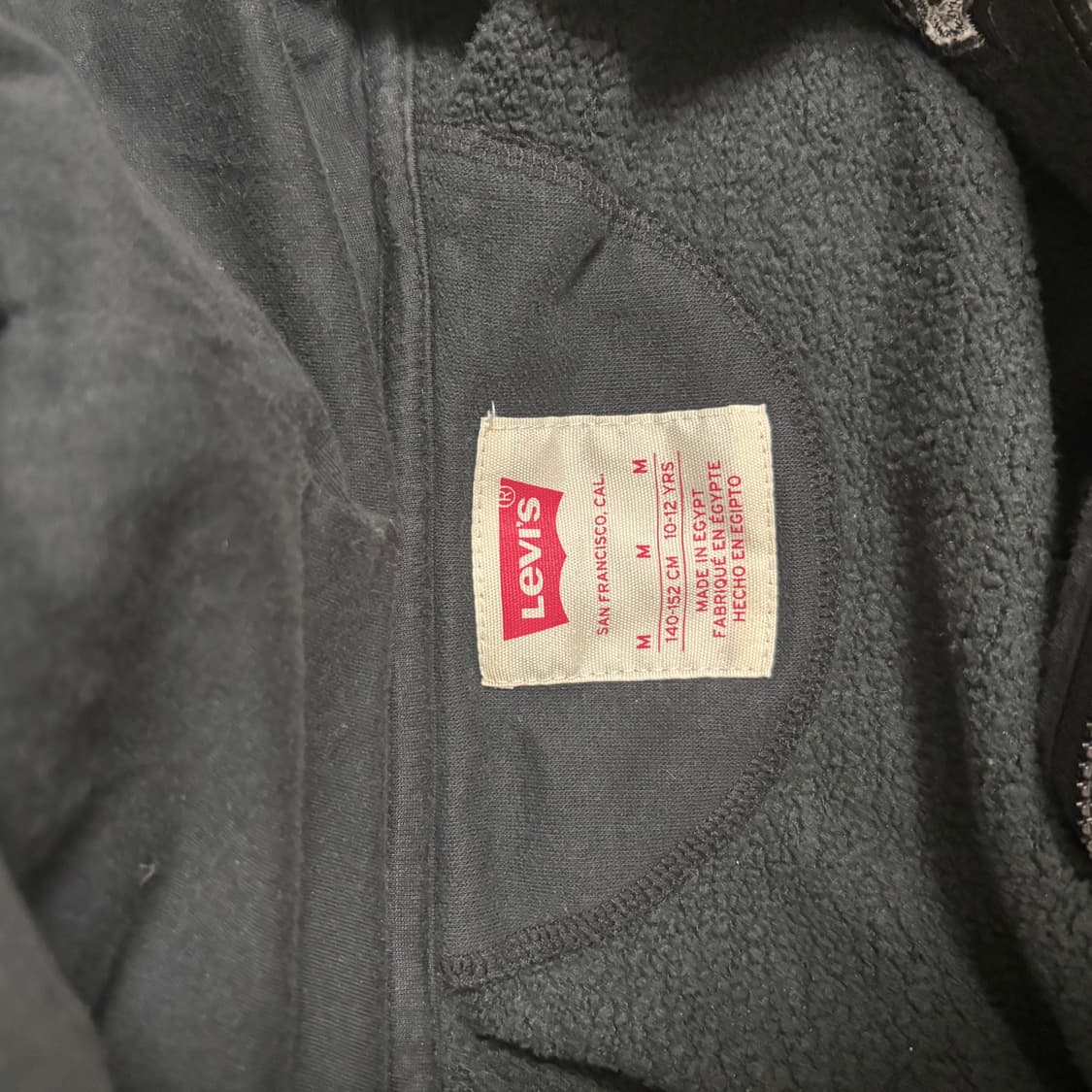 리바이스 후드집업 M(150) 상품이미지2