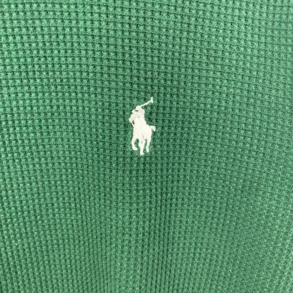 폴로 랄프로렌 신형 딥그린 와플 니트 상품이미지3