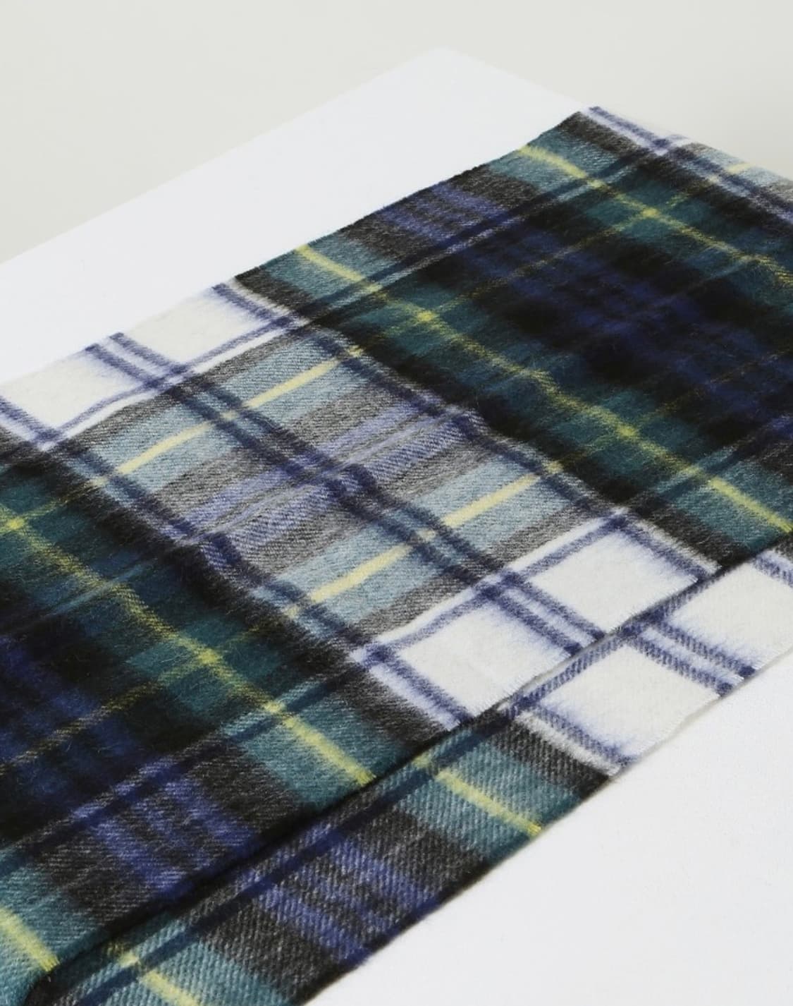 바버 타탄체크 스카프 울 캐시미어 혼방 상품이미지3
