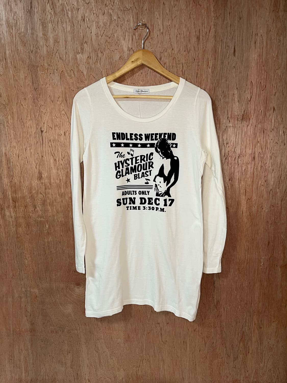 히스테릭글래머 엔드리스 위켄드 롱슬리브 티셔츠 상품이미지1