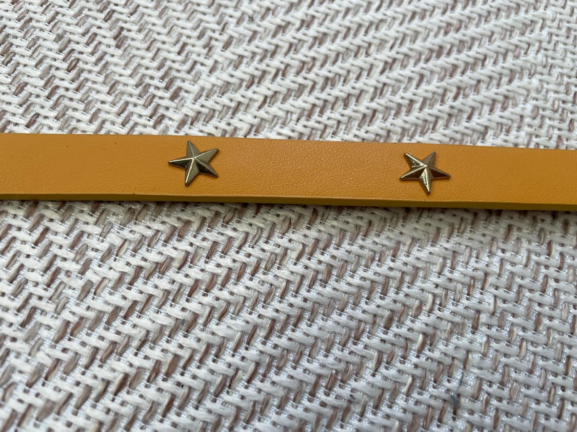 빈티지 스타 골드버클 레더밸트  J04202 상품이미지3