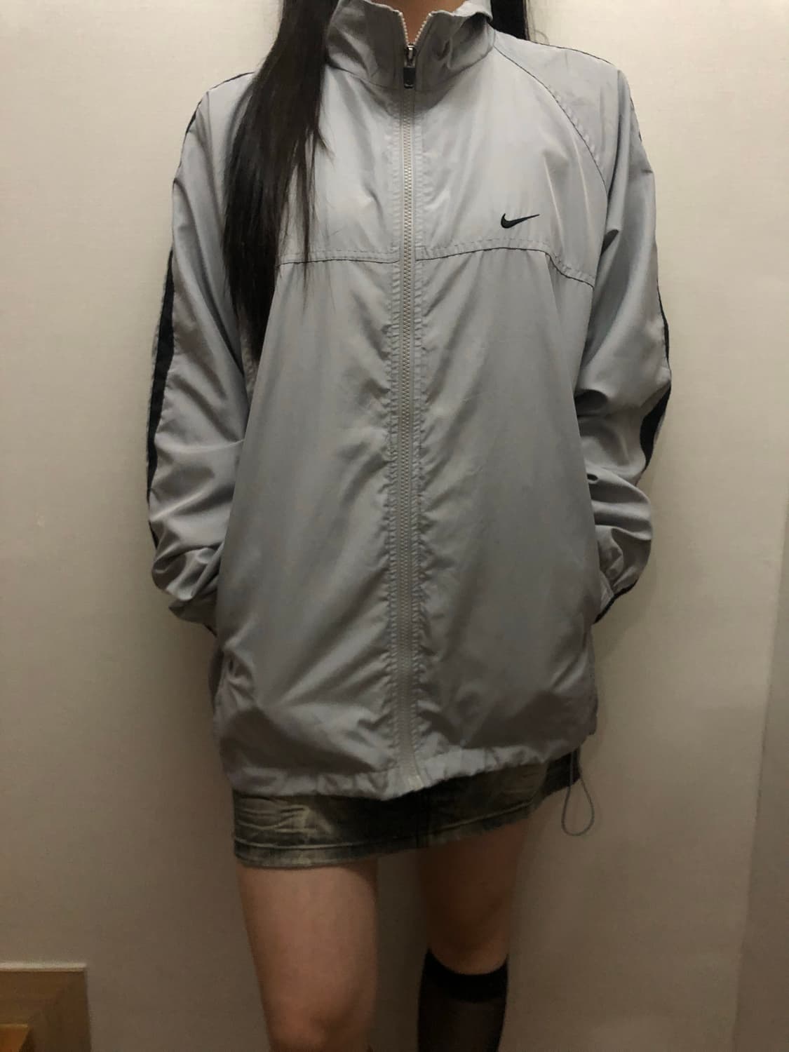 빈티지 나이키 그레이 바람막이 상품이미지3