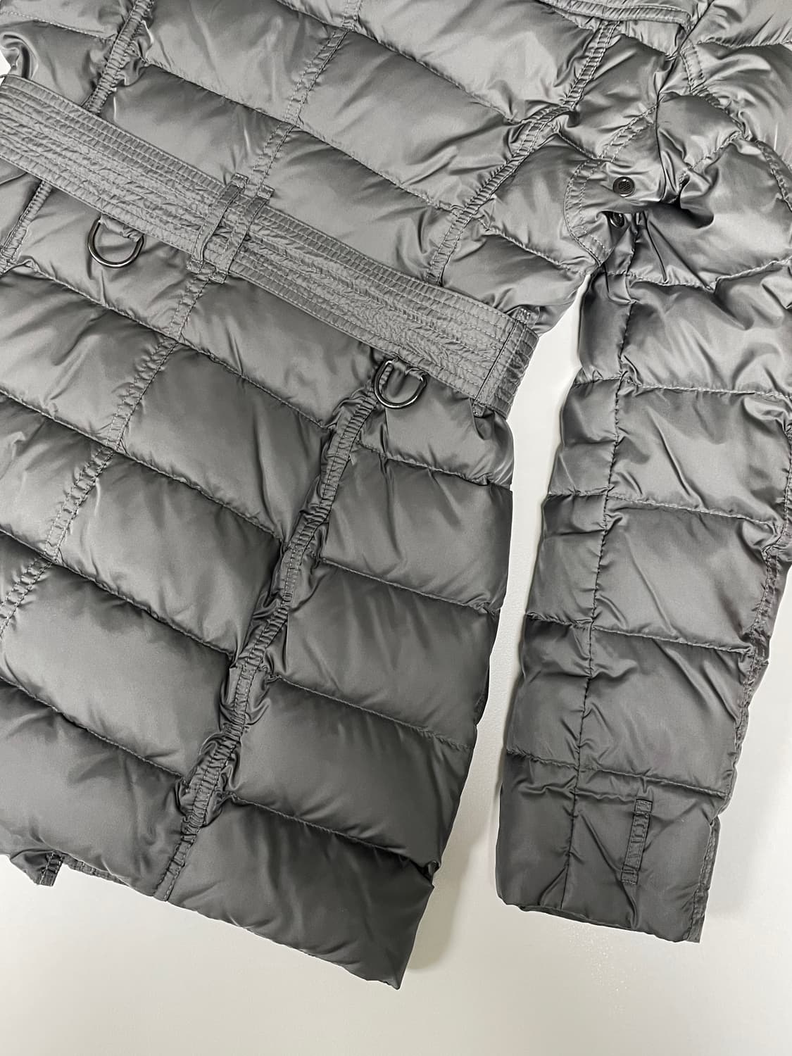 [M] 버버리 브릿 더블 브레스트 덕 다운 여성 패딩 코트 상품이미지8