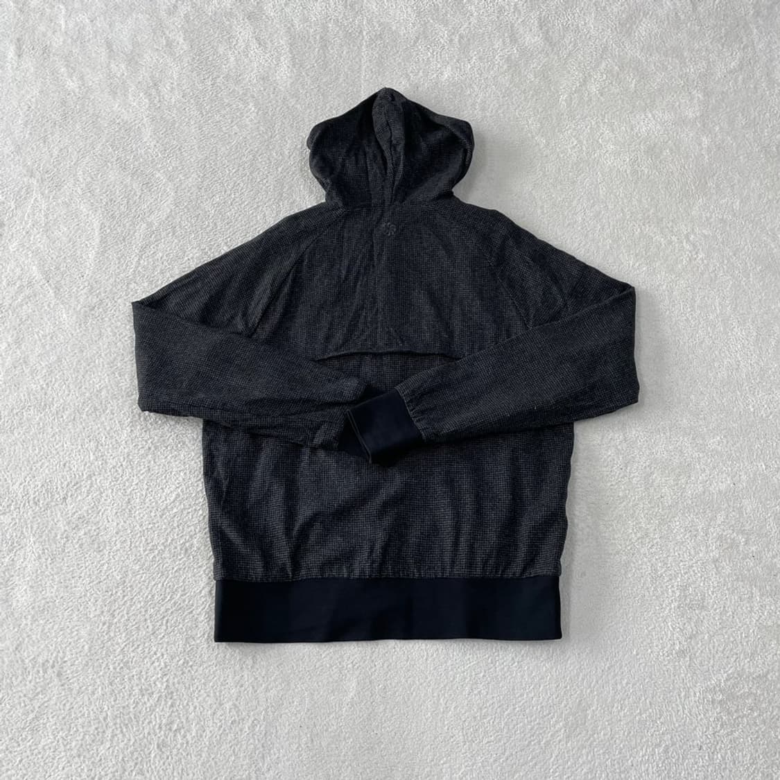 L 나이키 체크 후드 바람막이 자켓 100 히코리 상품이미지7