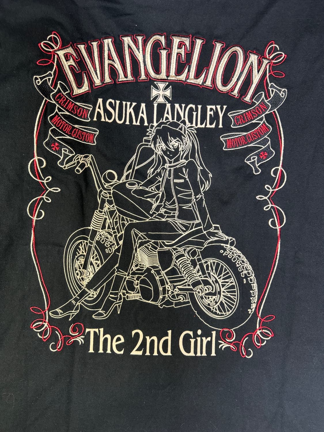 에반게리온 x 로우블로우너클 더세컨드걸 아스카 랑그레이 XL 상품이미지6