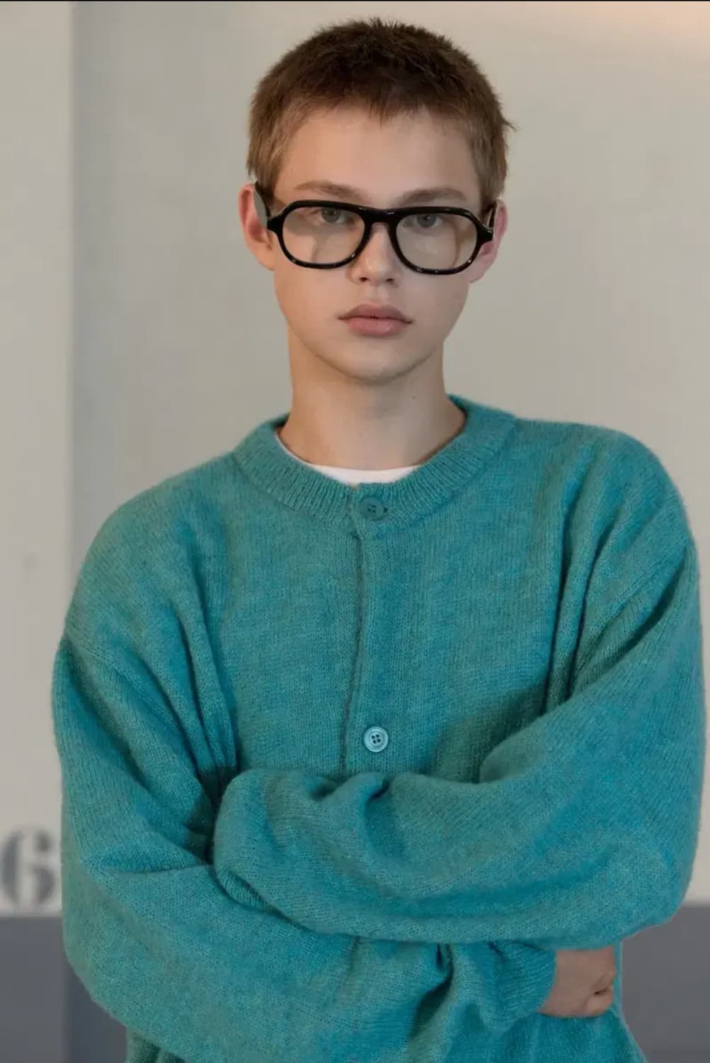 stu가디건 민트L 상품이미지1