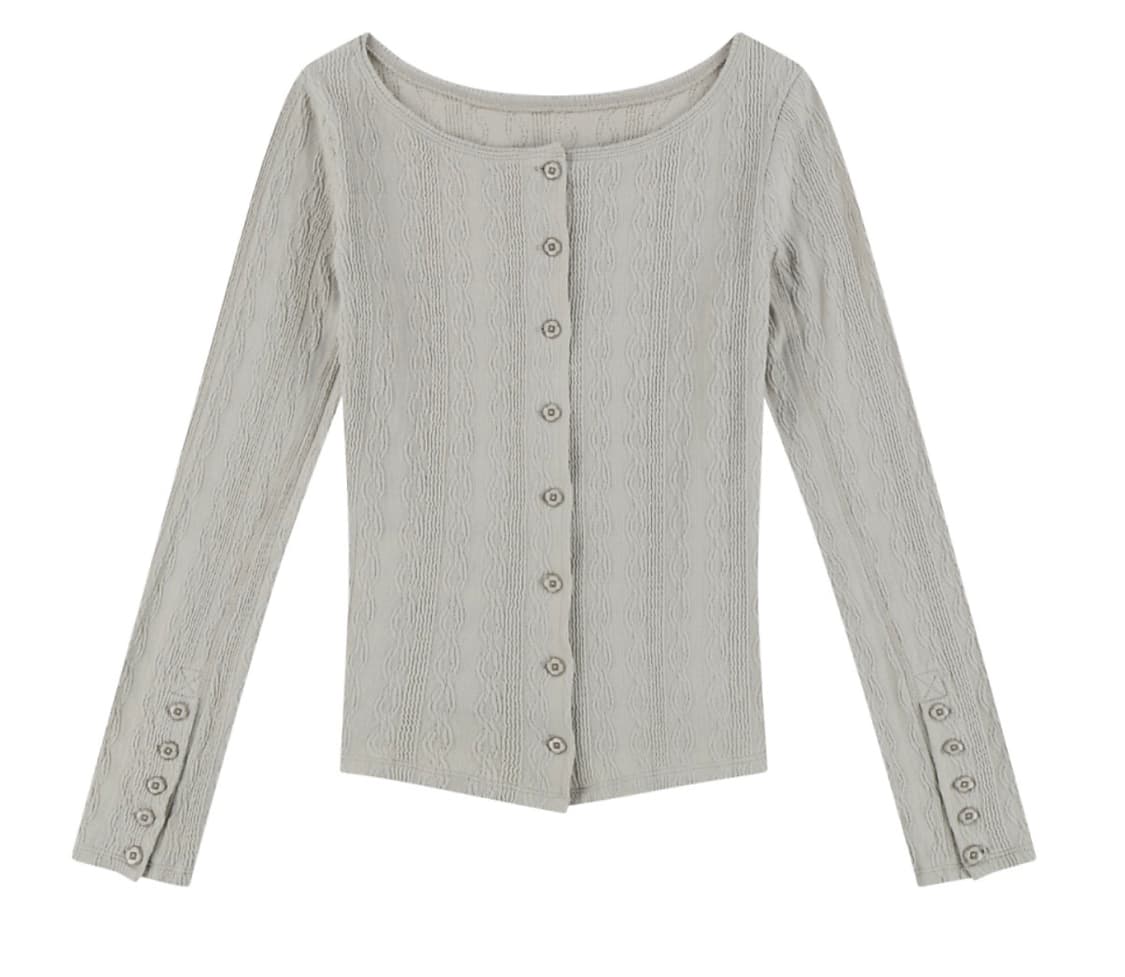 Coyseio 코이세이오 2way longsleeves sand 상품이미지3