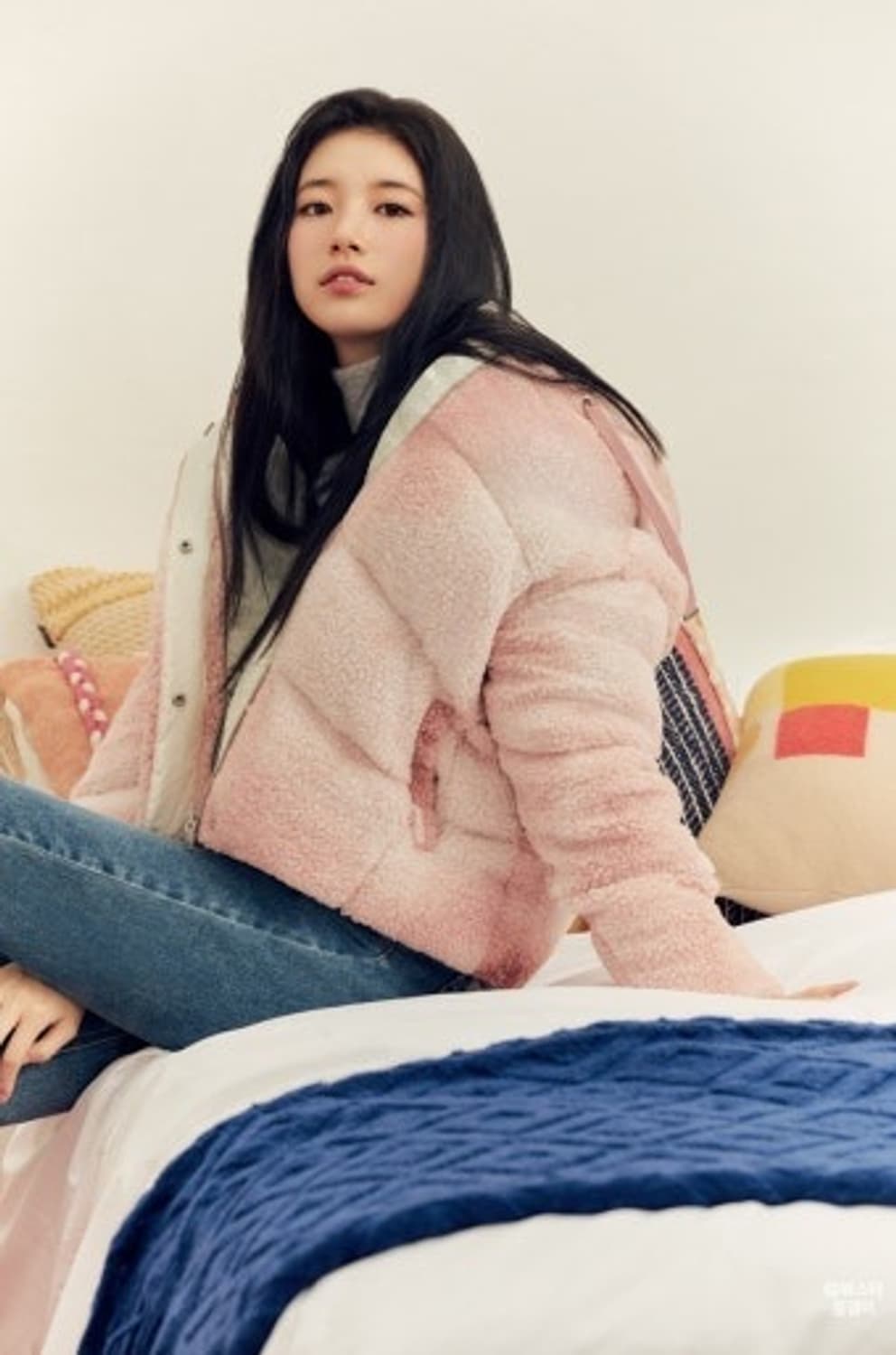 게스 핑크뽀글이 상품이미지3