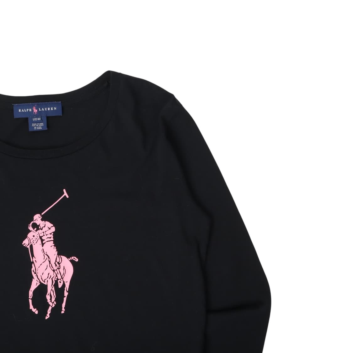 폴로 랄프로렌 라이트핑크 빅포니 롱슬리브 상품이미지3