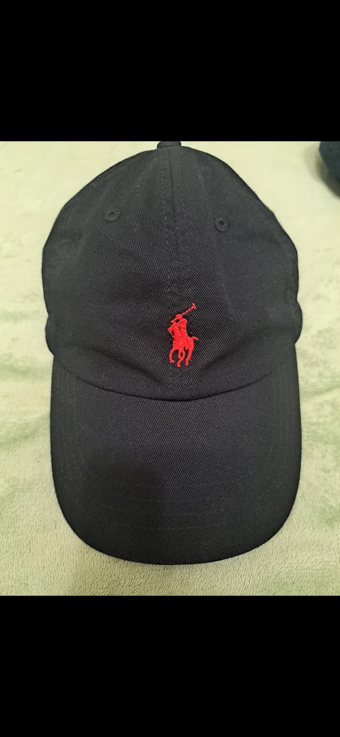 폴로 랄프로렌 블랙 볼캡 상품이미지1