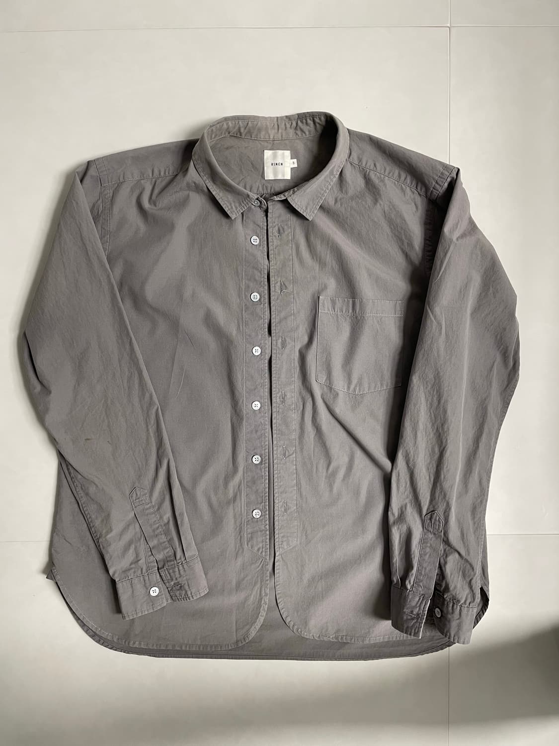 RINEN 리넨 셔츠 3사이즈 상품이미지1