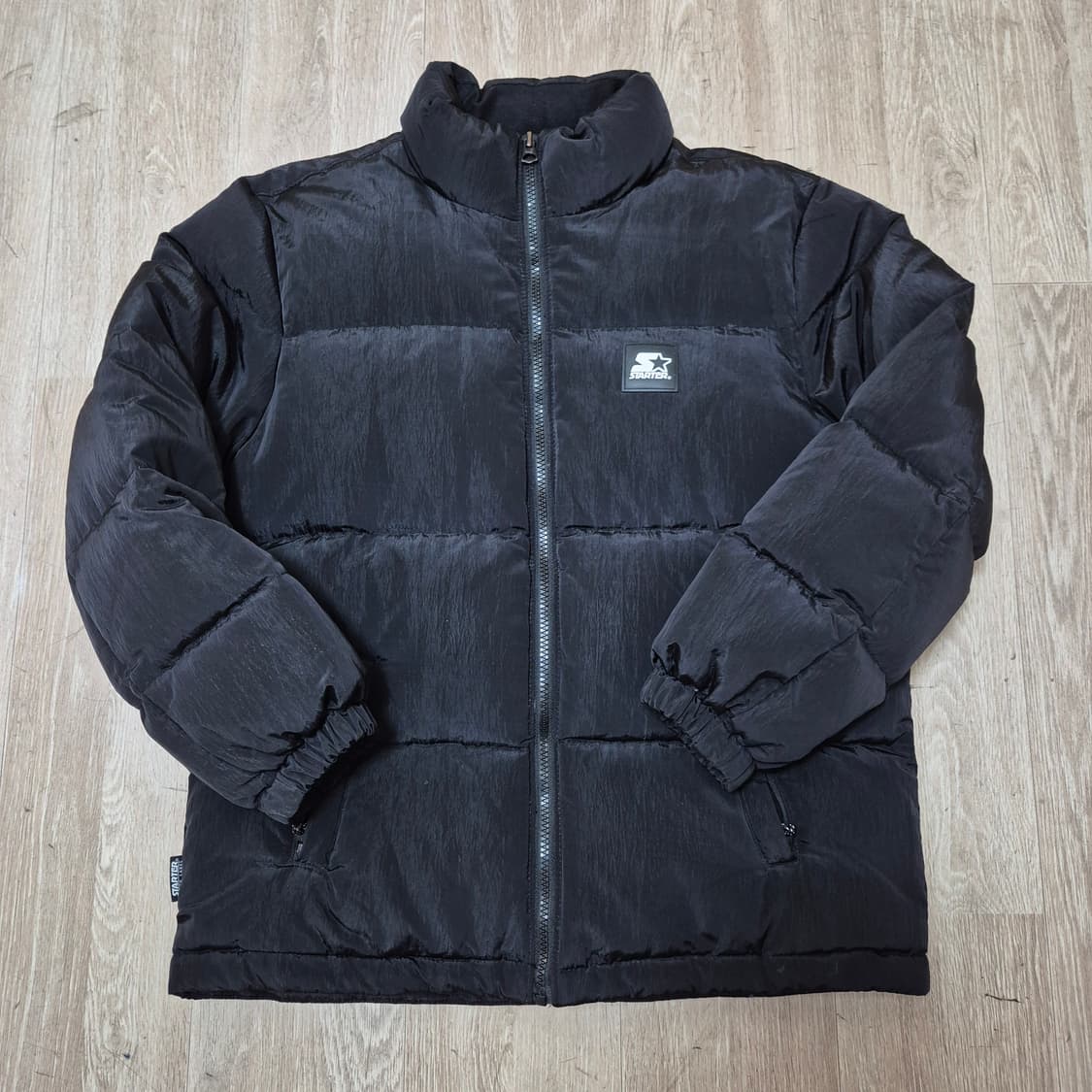 스타터 로고 와펜 덕다운 패딩 상품이미지1