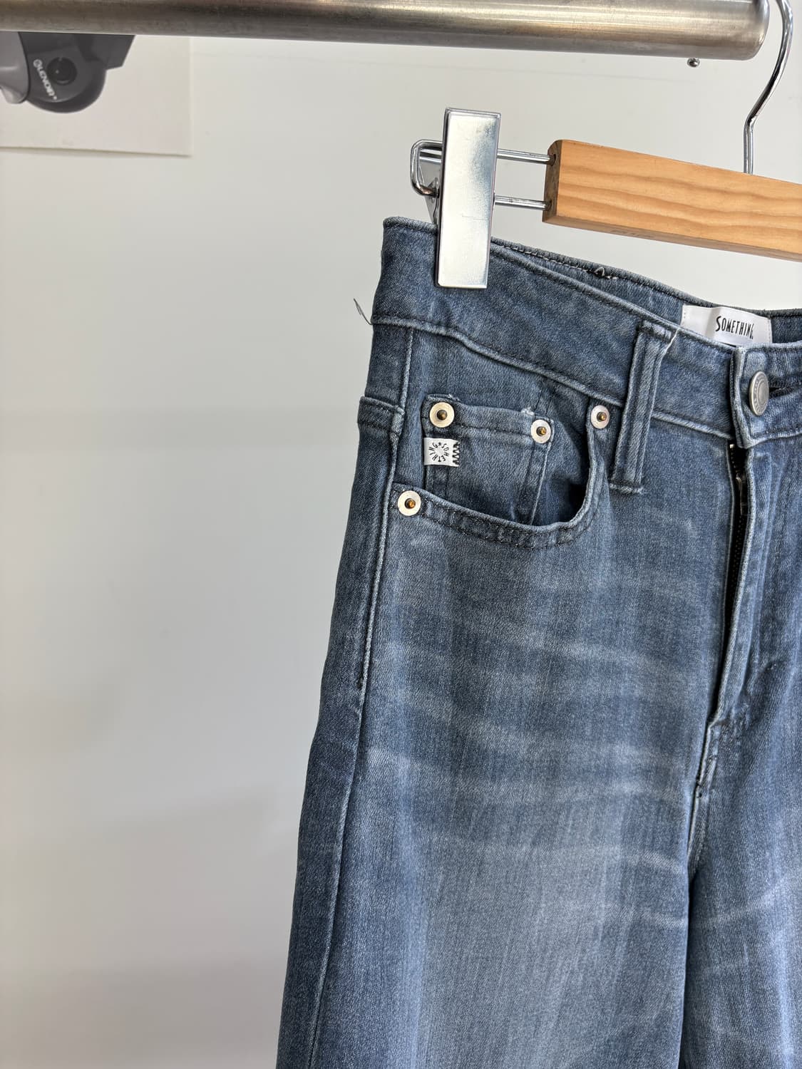 SOMETHING (Made in Japan) 데님팬츠 상품이미지3