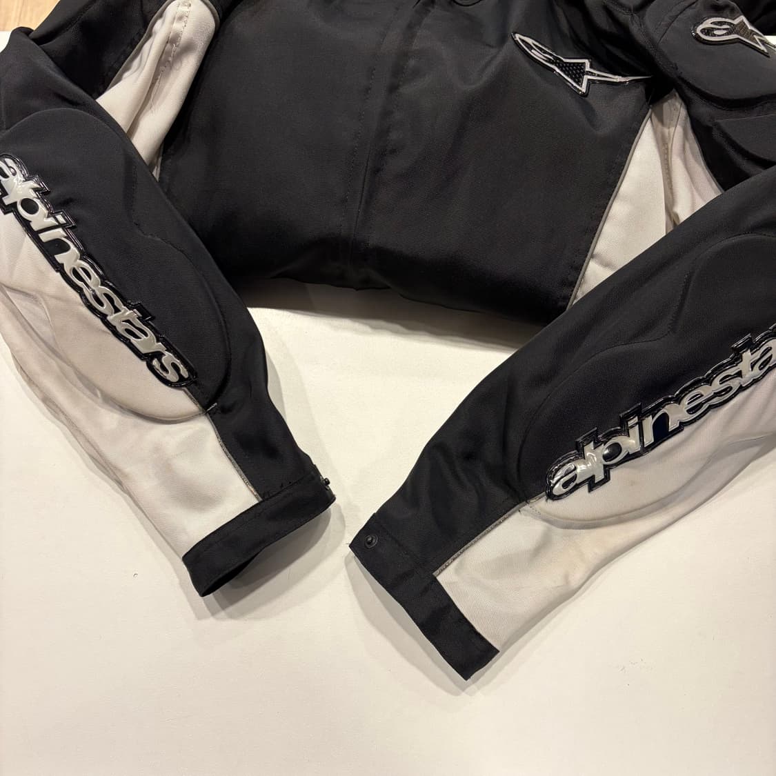 [XL] 알파인스타 매쉬 블랙/화이트 라이딩 자켓 D764 상품이미지10