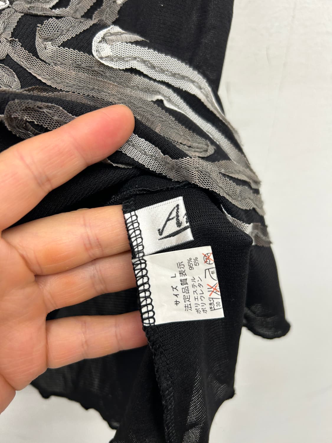 Vintage JPN Sheer Top  상품이미지4