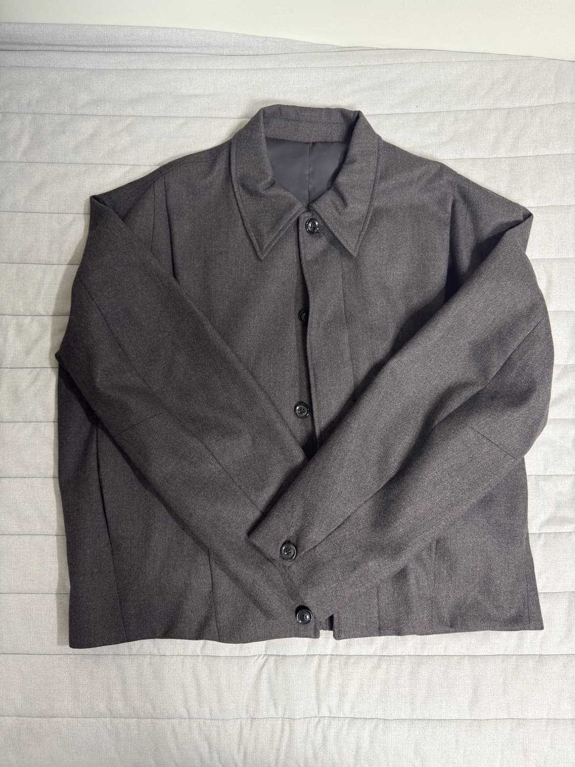 플리츠드 울 자켓 상품이미지3