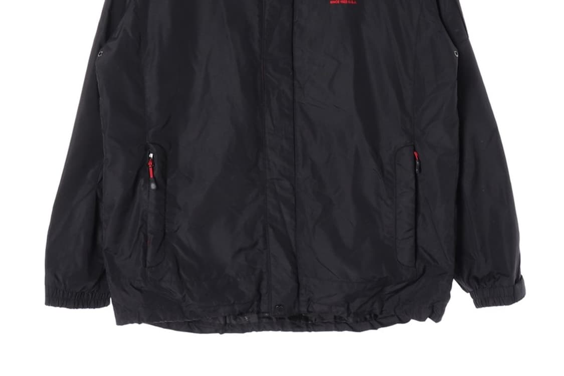 디키즈 블랙 레드 라이닝 바람막이 L 상품이미지4