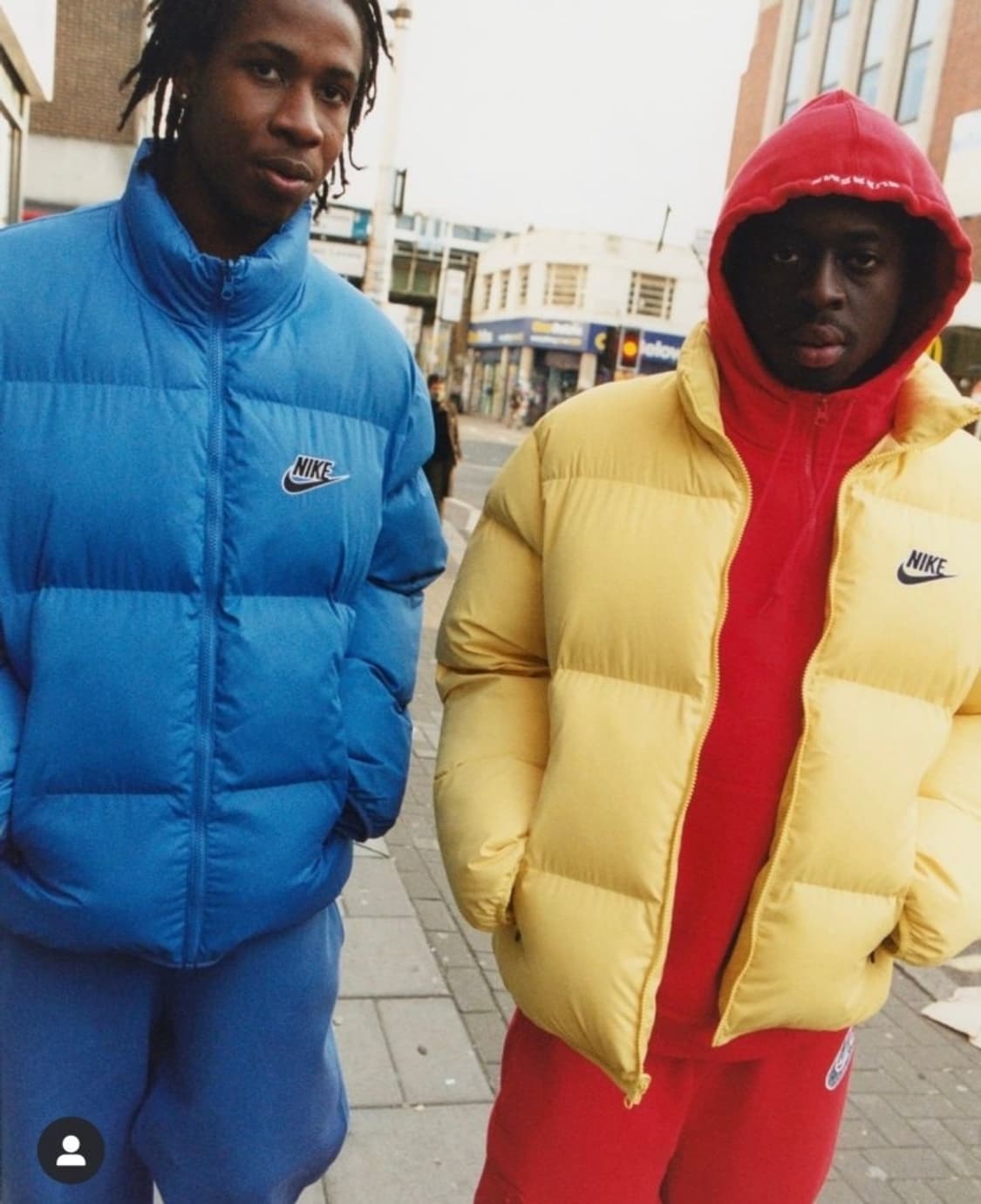 [M] 슈프림 x 나이키 리버시블 퍼피 자켓 블루 상품이미지2