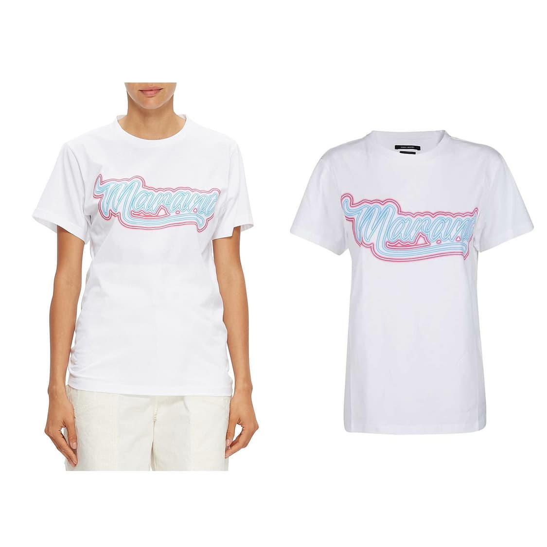 이자벨마랑 네온 로고 티셔츠 상품이미지2