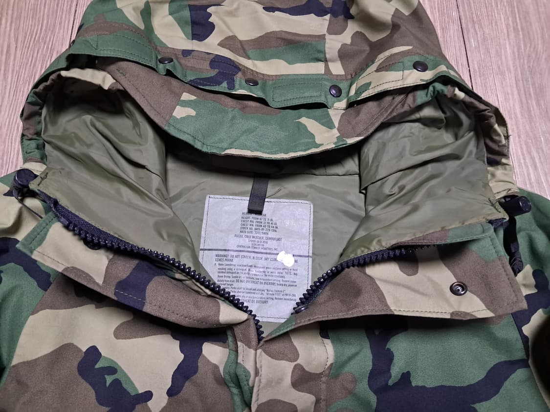 미군 방수 야상 파카 M 상품이미지4
