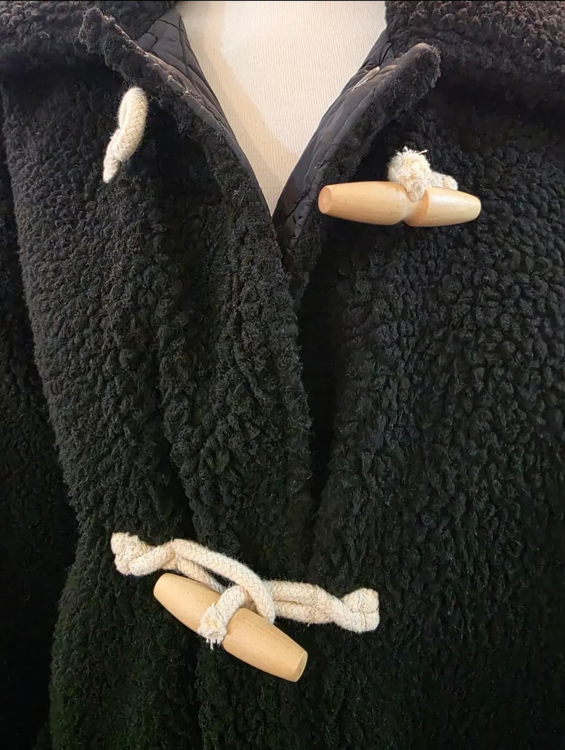 (여성) 뽀글이 떡볶이 코트 상품이미지3