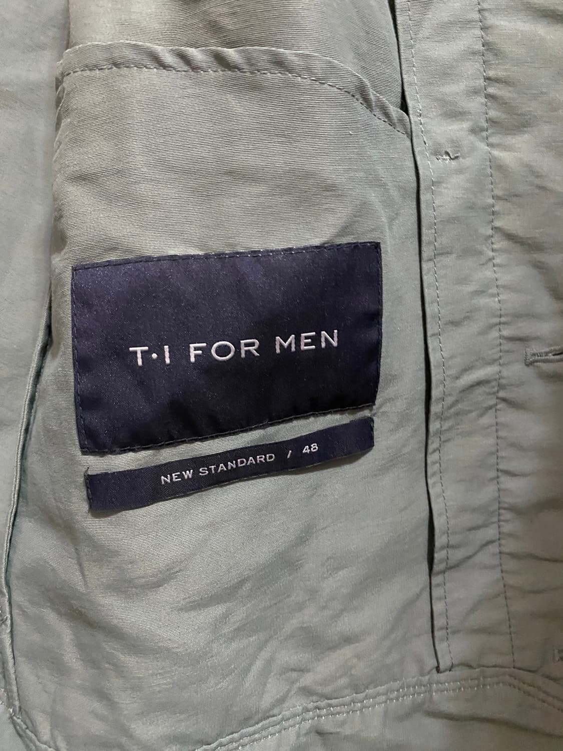 T.I FOR MEN 카키 간절기 자켓 48 (105) 상품이미지4