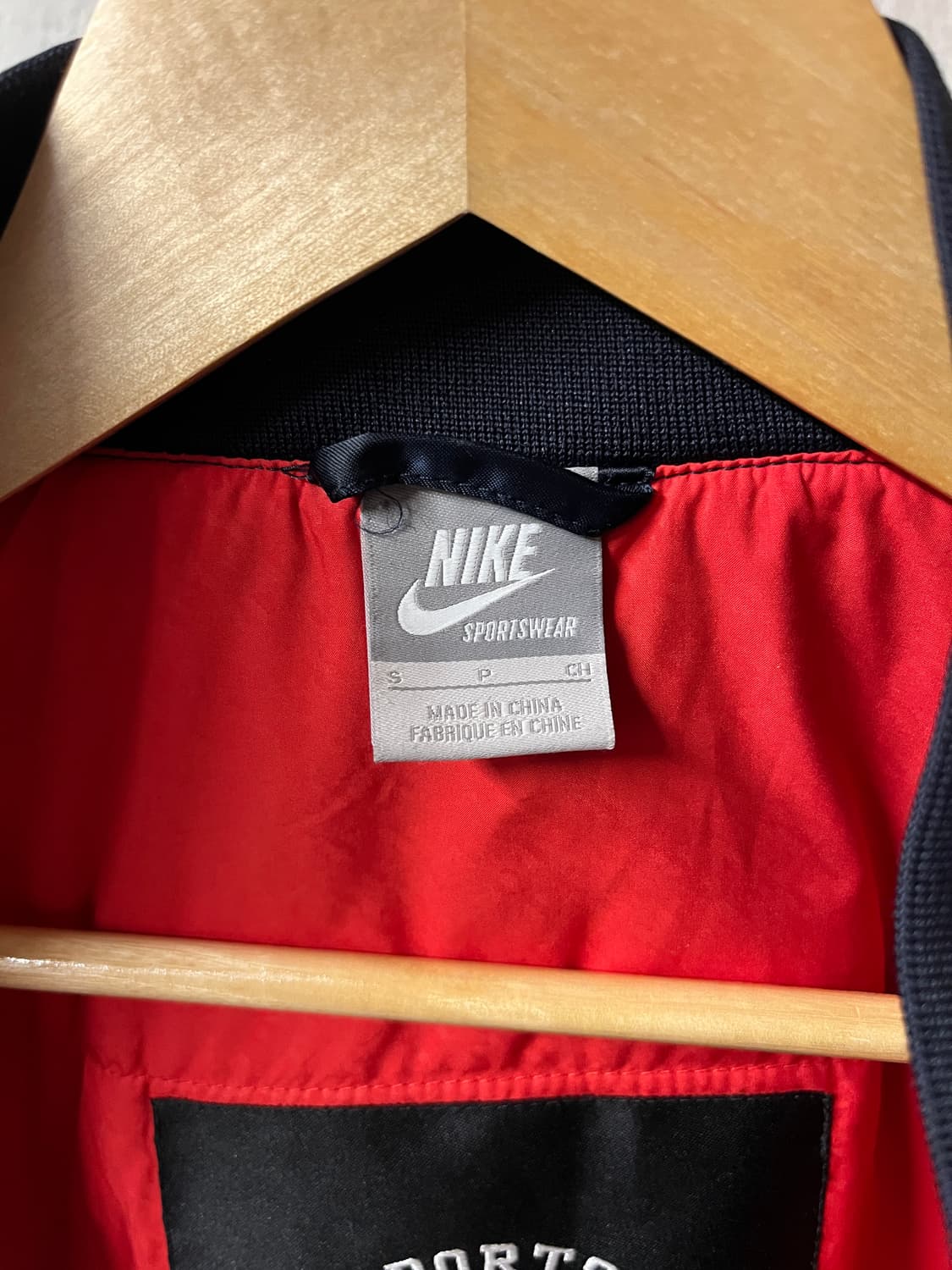 나이키 새틴 블랙 바시티 M 상품이미지5